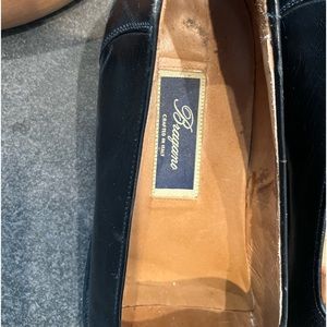 Bragano Men's Loafers Shoes 11 Black Leather